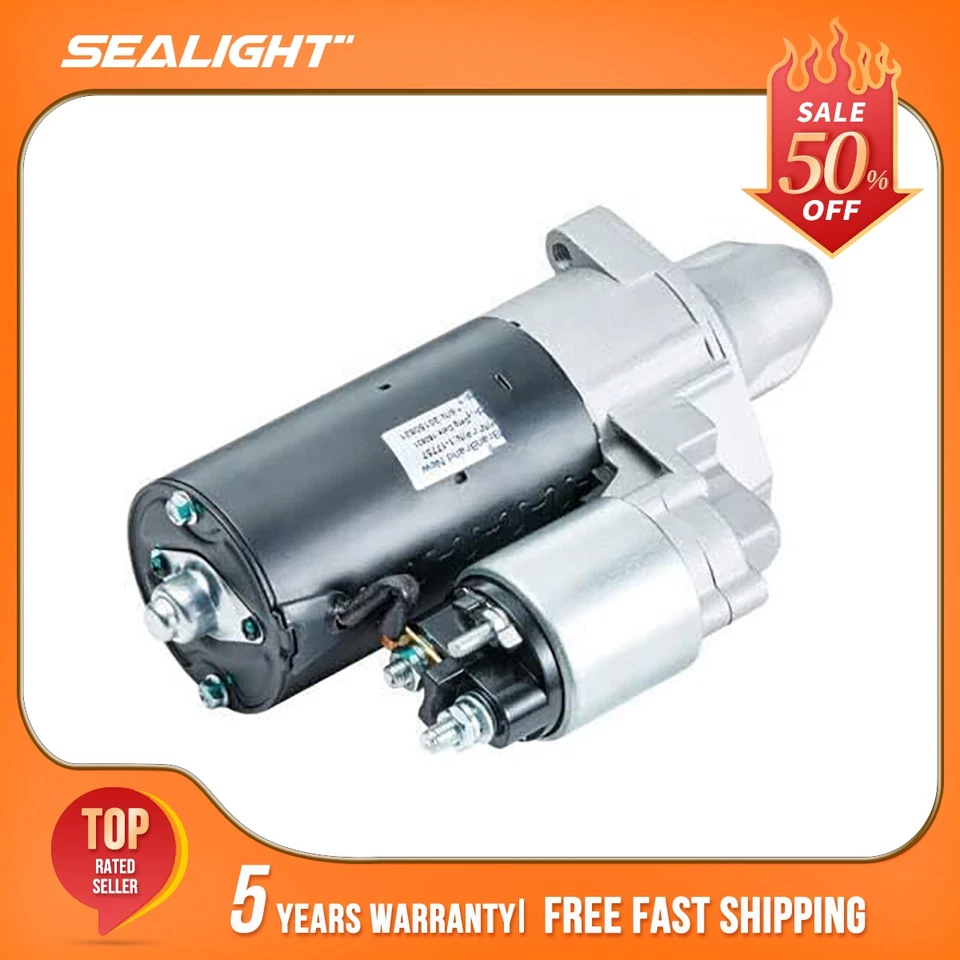 Starter 17852 For Mercedes-Benz ML350 2003-2009 E320 2001-2005 C300 2008-2009 - Image 1 of 4