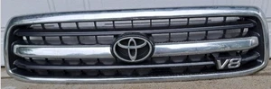 Used 2001 to 2004 Toyota Sequoia Front Upper Grill Grille OEM - Picture 1 of 5