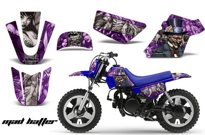 Pegatinas gráficas + #calcomanías PLT para Yamaha PW50 1990-2022 MADHATTER PU S Foto 1 de 3