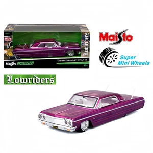 Maisto 1:24 1964 Chevrolet Impala SS Lowriders - Candy Purple - Design Lowriders - Bild 1 von 3