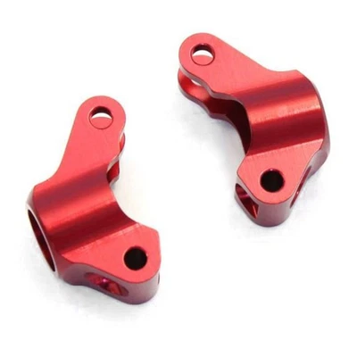 Kyosho MB-010 Aluminum Rear Hub Carrier 2 pcs Red #MBW019RB - Image 1 of 2