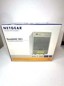 NETGEAR ReadyNAS NV+ RND4000 4X Bay Desktop Network Attached Storage Diskless - Picture 1 of 6