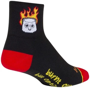SockGuy Classic Burnt Out Socks - 3", Large/X-Large - Picture 1 of 3