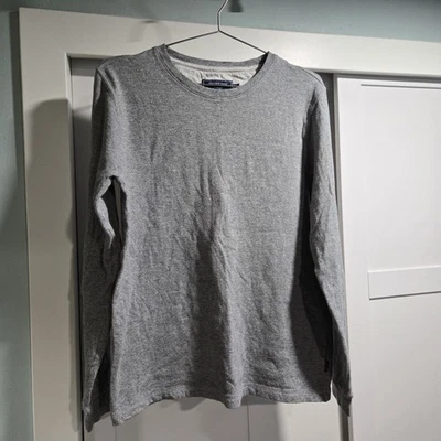 Vineyard Vines Sweater Men's Medium Knit 100% Cotton Pullover Gray EUC - Image 1 of 3