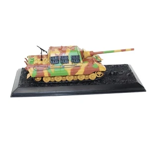 1:72 Scale WWII German Jagdtiger Hunting Tiger Tank 1945 Ornament Alloy Model - Picture 1 of 8
