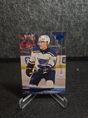 2024 25 Upper Deck Series 2 UD Deluxe Scott Perunovich /250 #400 - Image 1 of 4