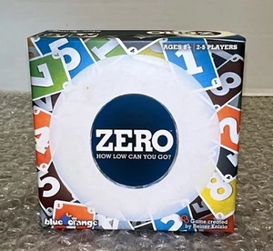 Zero Card Game How Low Can You Go - Blue Orange Games Complete With SEALED CARDS - Picture 1 of 5
