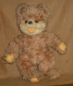 älterer Stehteddy, ausdrucksstark, 37cm groß, hellbraun, guter Zustand - Picture 1 of 6