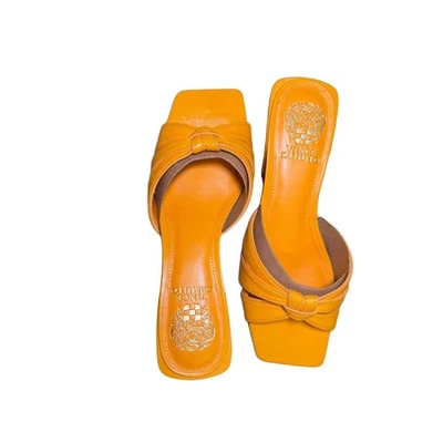 NWT Vince Camuto Square Toe Heels Size 7.5 Modern Chic - Image 1 of 4