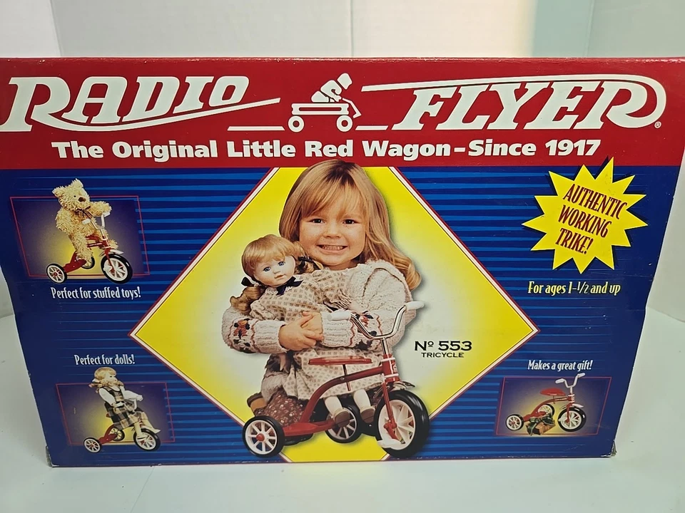 Radio Flyer Model 553 Tricycle for Dolls and Stuffed Toys