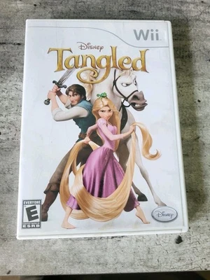 Tangled ( Nintendo Wii, 2010) Complete CIB Tested - Image 1 of 4