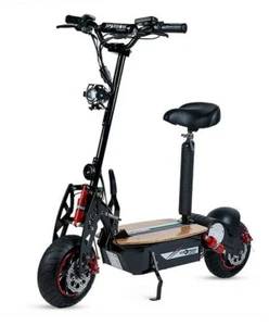 Patinete electrico 2000w 60 km/h Sparrow patin sillin plataforma madera negro - Imagen 1 de 7
