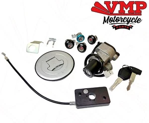 New Sinnis Terrain 125 Lock Key Ignition Barrel Fuel Cap Set - Picture 1 of 4