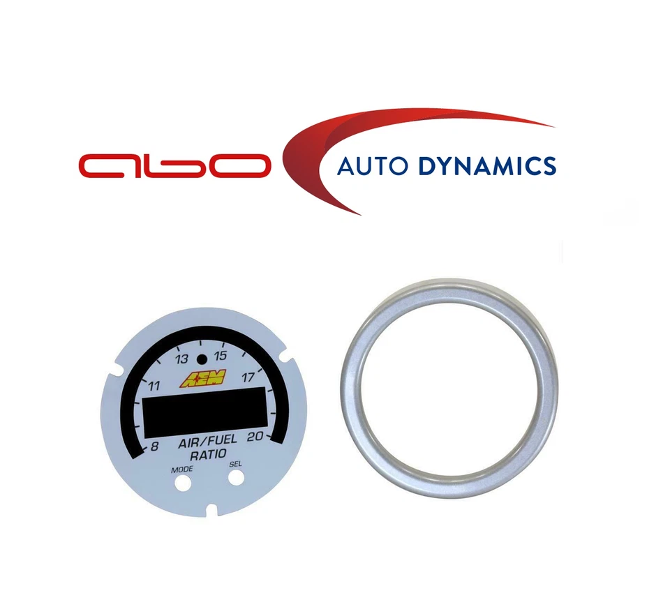 AEM For Brand New X-Series Wideband Gauge White Faceplate 52mm Dia # 30-0300-ACC - Image 1 of 1