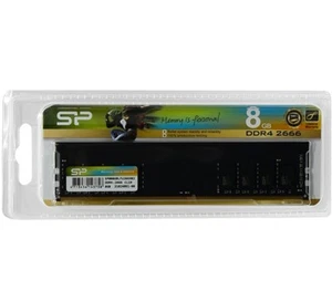 8GB DDR4 DESKTOP RAM 2666MHZ PC4-21300 Silicon Power DIMM MEMORY BRAND NEW BOXED - Picture 1 of 1