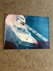 1969 Shelby Mustang dealer poster. - Picture 1 of 2