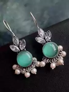 Minimalist monalisa stone earring - Picture 1 of 2