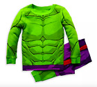 NEW  Disney Store Incredible Hulk  PJ Pal Costume Pajamas size 6 NWT