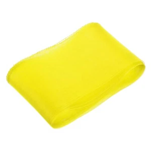 10 Yards Stiff Horsehair Braid 6 Inch Wide Fluorescent Yellow - Picture 1 of 6