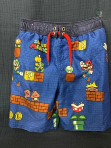 Super Mario themed Boy's swim trunks size S - Picture 1 of 4