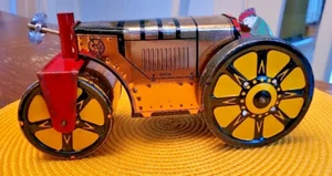 marx toys vintage tin windup reversible roller / road / steam / paver antique - Picture 1 of 11