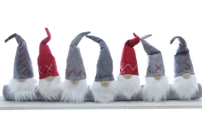 Zugluftstopper 90 cm - Wichtel Weihnachtsdeko Fensterdeko Türen Fenster Stopper - Bild 1 von 3