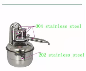 10L Home Brew Kit Still Wine Water Alcohol Distiller +Fast Shipping - Picture 1 of 4