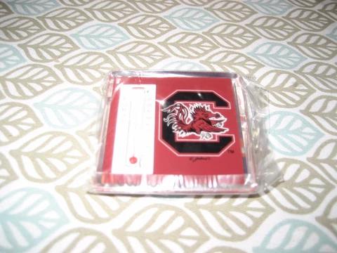 29 SOUTH CAROLINA UNIVERSITY GAMECOCKS MAGNETIC THERMOMETER MAGNET LOT NEW Cover