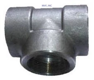 2" 3000# Socket-Weld Tee ASTM A105 Forged Steel Pipe Fitting <FS030922 - Picture 1 of 3