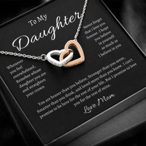 To My Daughter Necklace | Gift From Mom - Picture 1 of 10