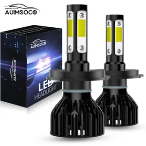 9003/H4 For Toyota FJ Cruiser 2007-2014 LED Headlight Hi-Low Beam White 4-Sides - Bild 1 von 14