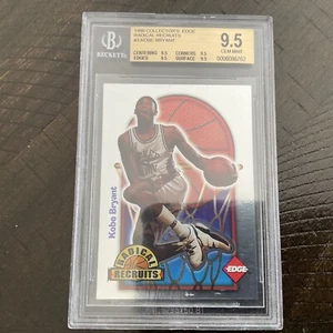1996 RADICAL RECRUITS **RARE** KOBE BRYANT RC BGS 9.5 TRUE GEM MINT POP 2🚀🚀 - Picture 1 of 2