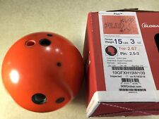 900 Global Flux Solid Right Hand Drilled 15lb Bowling Ball