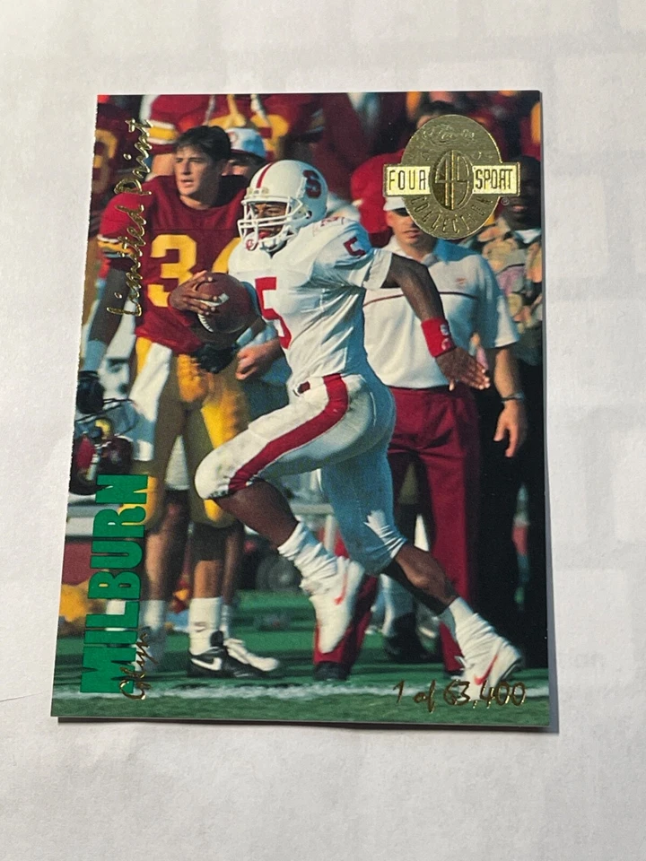 1993 Classic 4 Sport Limited Print Glyn Milburn /63,400 - Image 1 of 1