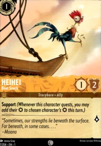 Heihei Boot Snack Disney Lorcana Das erste Kapitel 7/204 Common - Bild 1 von 1