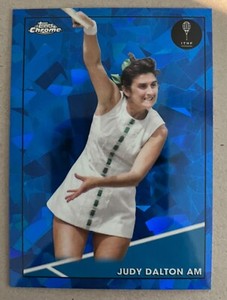 Judy Dalton Am 2021 Topps Chrome Tennis Sapphire Edition Card #14