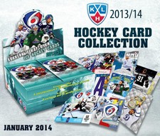 SELOFF - 5 BOXES OF EXCLUSIVE KHL ICE HOCKEY TRADING CARDS COLLECTION SeReal