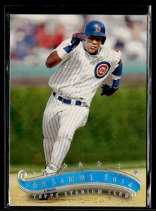 1997 Stadium Club 40 Sammy Sosa Chicago Cubs - Picture 1 of 2
