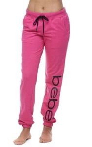 Bebe Schlafhose Damen S rosa Lounge French Terry Jogger Taschen NEU *Defekt - Bild 1 von 14