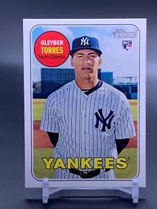 Bowman Sterling Rookie 2018 #BS-GT GLEYBER TORRES New York Yankees RC - Imagen 1 de 2