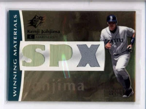 KENJI JOHJIMA 2008 SPX WINNING MATERIALS GAME USED WORN JERSEY #112/150 AJ8676 - Picture 1 of 1