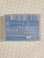 DDS-3 Data Cartridge CERTANCE 12/24 GB - SEALED ***FREE SHIPPING***