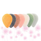 7 Pcs Puff Face Cleansing Brush Makeup Remover Skin Friendly