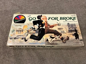 Go For Broke Spend-A-Million Board Game 1985 Selchow Righter No. 58 Complete - Picture 1 of 6