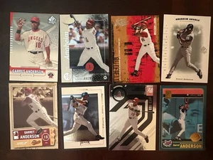 8 Different Garret Anderson Cards - Picture 1 of 1