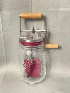 Kilner Butterdose Handkurbel Mixer ein Quart Glas mit Holzgriff getestet - Bild 1 von 8