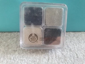BODY SHOP SHIMMER CUBE PALETTE 20 - Indigo, Silver, White, Black Discontinued - Picture 1 of 6