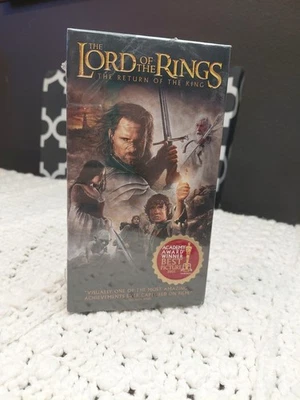 The Lord Of The Rings The Return Of The King VHS VCR Sealed N6927 Watermark - Image 1 of 4