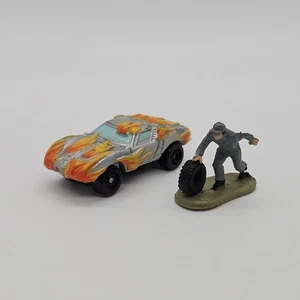 Micro Machines Lamborghini Flami G Miura Silver 1994 LGTI With Mecanic - Picture 1 of 5