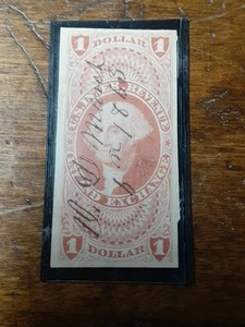 USA $1 R69a vf-xf pen cancel - Picture 1 of 1